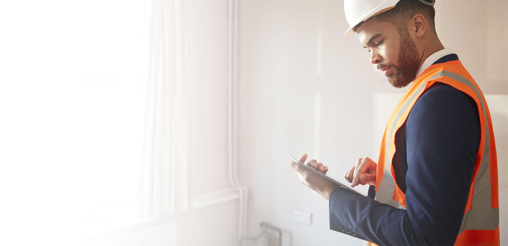 worker auditing house